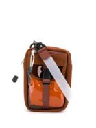 Nana-nana Pvc Panel Messenger Bag - Brown
