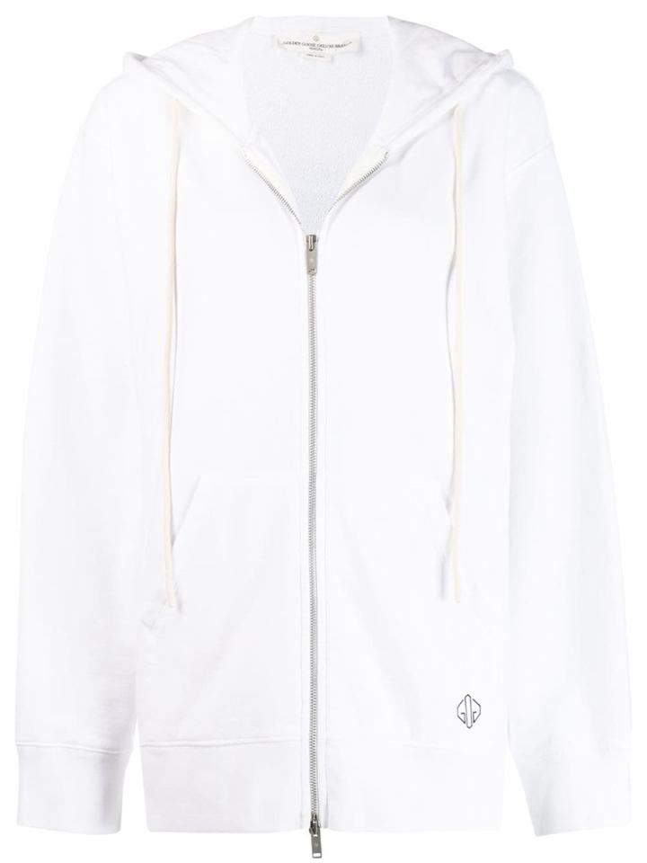Golden Goose Photographic Hoodie - White