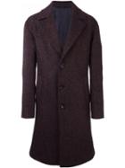 Hevo 'ostuni' Coat, Men's, Size: 46, Blue, Viscose/virgin Wool/polyester/polyamide