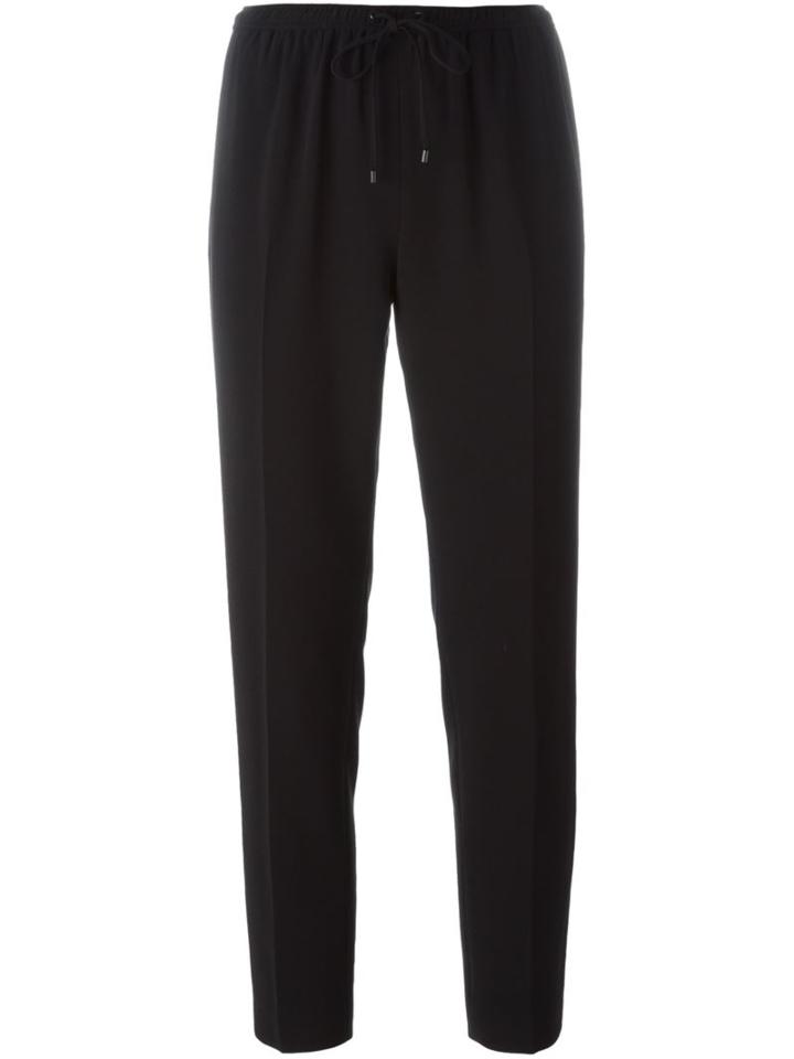 Alexander Wang Tapered Trousers, Women's, Size: 10, Black, Polyester/triacetate