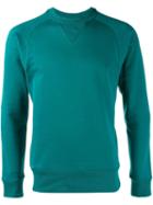 Y-3 Round Neck Sweatshirt, Men's, Size: Small, Green, Cotton