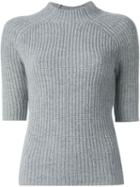 Michael Michael Kors Shortsleeved Ribbed Sweater