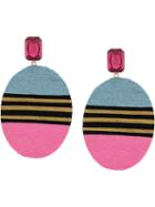 Mary Jane Claverol Carine Earrings - Pink