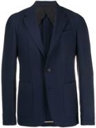 Z Zegna Tailored Suit Jacket - Blue