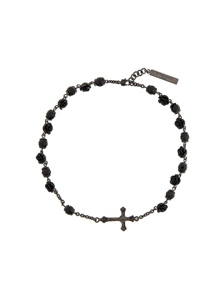 Givenchy Rosario Choker Necklace, Women's, Black