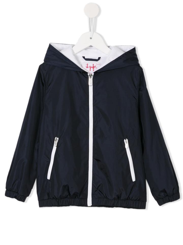 Il Gufo Hooded Jacket, Boy's, Size: 6 Yrs, Blue