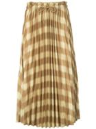 Proenza Schouler Georgette Pleated Skirt - Yellow