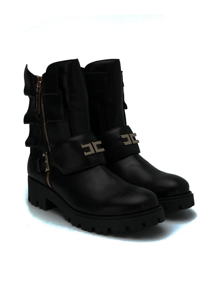 Elisabetta Franchi La Mia Bambina Teen Ankle Boots - Black