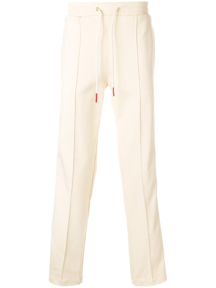 Drôle De Monsieur Drawstring Trousers - Nude & Neutrals