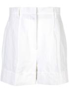 Brunello Cucinelli Tailored Fitted Shorts - White