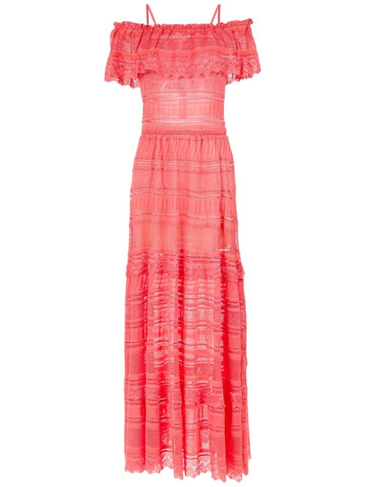 Cecilia Prado Knitted Maxi Dress - Coral