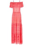 Cecilia Prado Knitted Maxi Dress - Coral