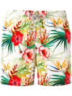 Mc2 Saint Barth - Gustavia Printed Swim Shorts - Men - Polyamide/polyester/spandex/elastane - Xl, Polyamide/polyester/spandex/elastane