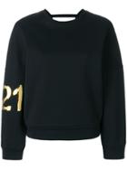 No21 Branded Sweatshirt - Black