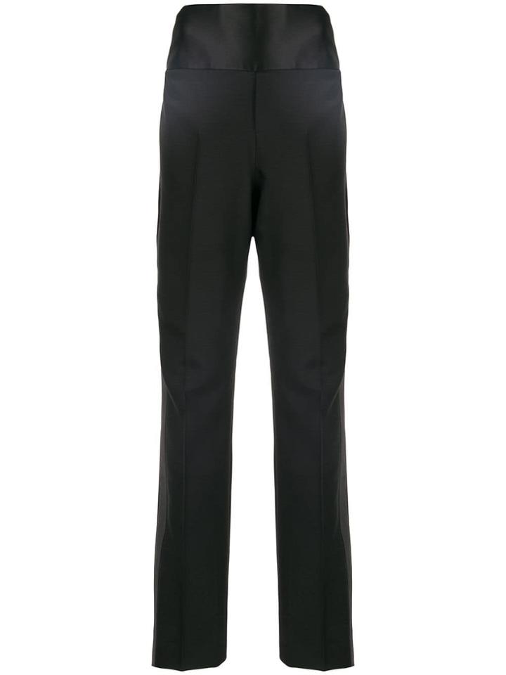 Tom Ford High-waisted Tailored Trousers - Black
