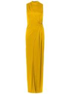 Tufi Duek Long Dress - Yellow