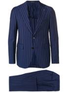 Tagliatore Two-piece Pinstriped Suit - Blue
