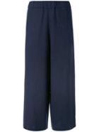 Water Wide Leg Trousers, Women's, Size: Small, Blue, Linen/flax