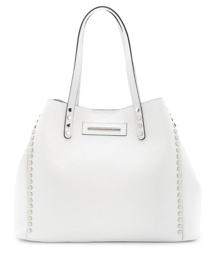 Marc Ellis Seraya Stud Tote Bag - White