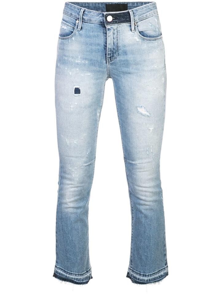 Rta Kiki Cropped Jeans - Blue