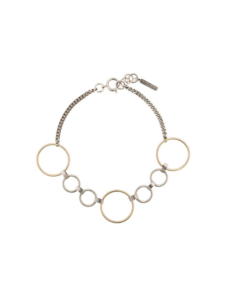 Justine Clenquet Lucy Two-tone Choker - Metallic