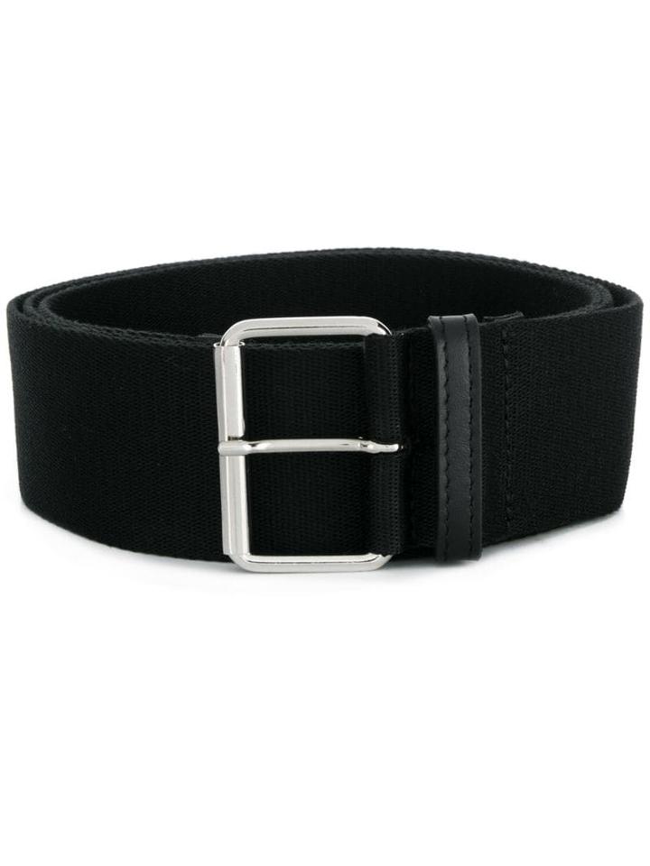 Erika Cavallini Buckle Belt - Black
