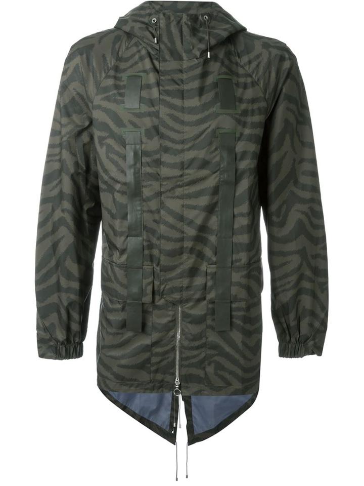 Oamc Zebra Print Parka