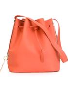 Sophie Hulme 'gibson' Bucket Shoulder Bag, Women's, Yellow/orange