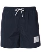Thom Browne Signature Stripes Swim Shorts - Blue