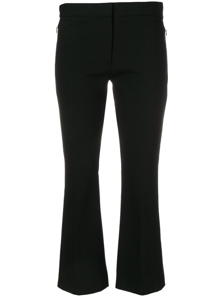 Theory Slim Cropped Culottes - Black