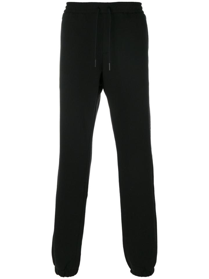 Versace Medusa Embroidered Track Pants - Black