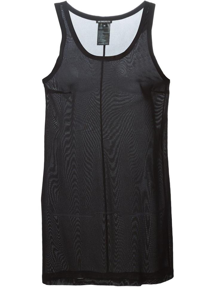 Ann Demeulemeester Short Tank Dress