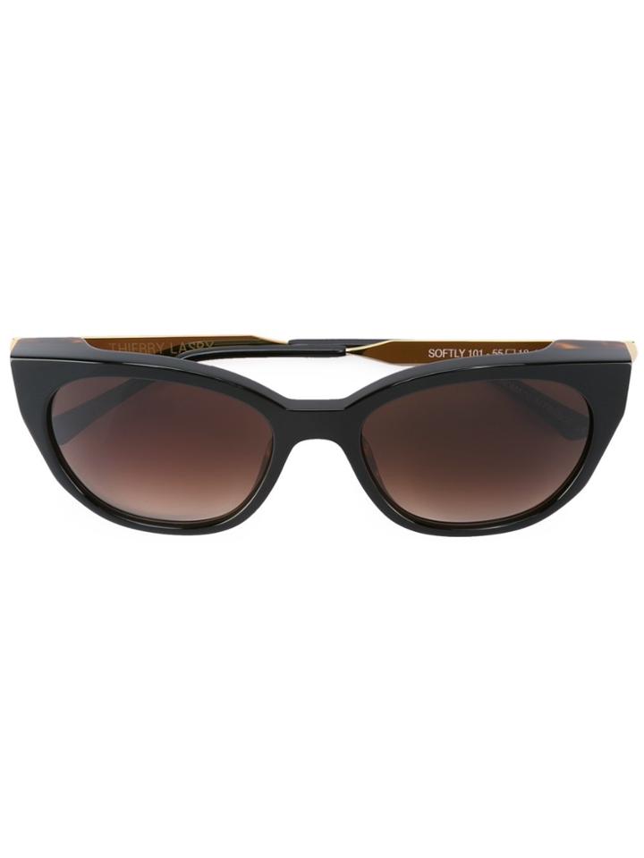 Thierry Lasry Butterfly-shape Sunglasses - Black