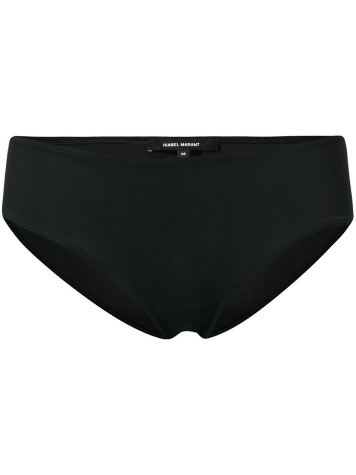 Isabel Marant Étoile Classic Bikini Bottoms - Black