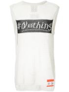 Maison Mihara Yasuhiro Nothing Knit Vest - Grey