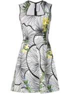 Yigal Azrouel Floral Print A-line Dress