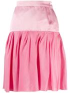 Emanuel Ungaro Vintage 1980's Pleated Skirt - Pink