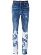 Dsquared2 Los Angeles Big Star Jeans, Women's, Size: 36, Blue, Cotton/spandex/elastane