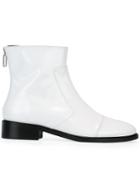 Courrèges Rear Zip Ankle Boots