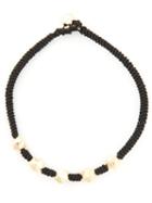 Luis Morais Gold Detail Thin Bracelet