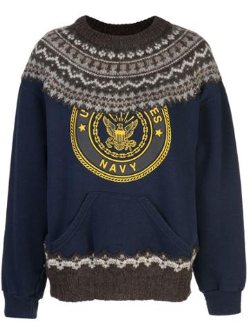 Rentrayage The Outlaw King Jumper - Blue