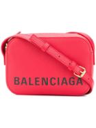 Balenciaga Ville Camera Xs Aj Crossbody Bag - Red