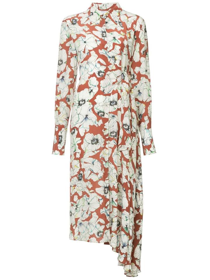 Bianca Spender Sonnet Floral Shirt Dress - Multicolour