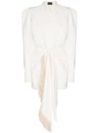 Magda Butrym Wicksville Denim Shirt-dress - White