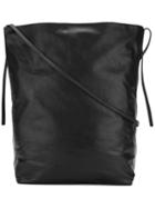 Ann Demeulemeester Cross-body Bucket Bag, Women's, Black, Calf Leather