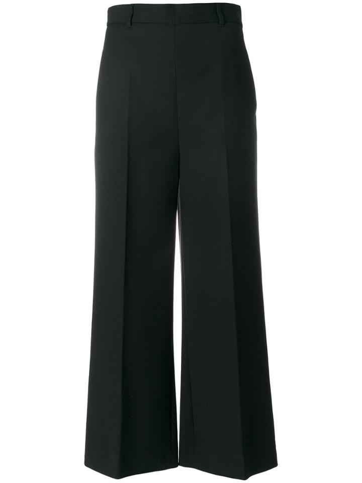 Philosophy Di Lorenzo Serafini High Waisted Flared Trousers - Black