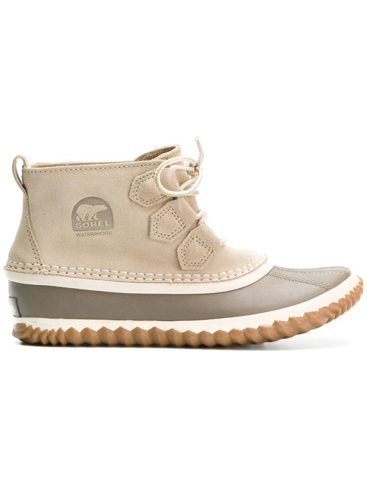 Sorel Waterproof Ankle Boots - Nude & Neutrals