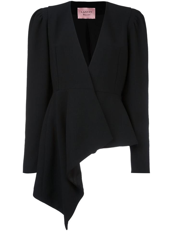Lanvin Asymmetric Hem Blazer