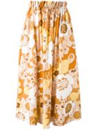 Chloé - Floral-print Skirt - Women - Cotton - 34, Cotton