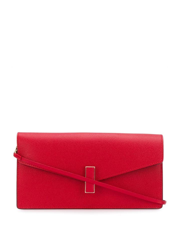 Valextra Envelope Clutch - Red